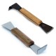 Dłuto pasieczne w oprawie drewnianej - nierdzewne